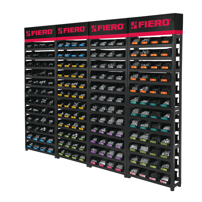 Rack modular con tornillos, 192 gavetas (R-TOR-4)