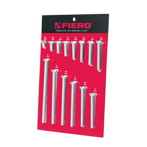 Exhibidor FIERO con tornillos tipo máquina, 5/16' | EXF-TORM-5/16 | 55897