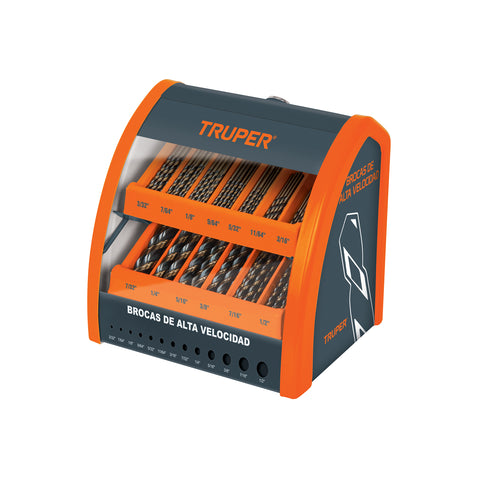Despachador 13 compartimentos para brocas HSS con producto | DESP-BAV-CH-C | 55957
