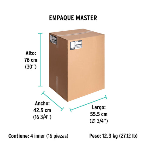 Cubeta plástica con exprimidor, 8L KLINTEK | CUBE-8E | 55961