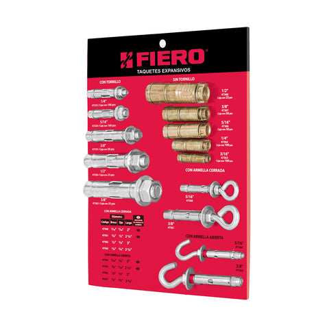 Exhibidor FIERO de taquetes expansivos | EXF-EXP | 55974