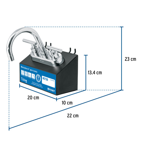 Exhibidor con mezcladora TBM-62, FOSET | EX-TBM-62 | 55986