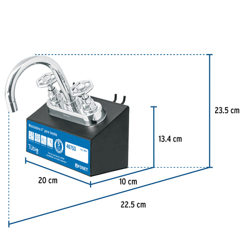 Exhibidor con mezcladora TBM-61, FOSET | EX-TBM-61 | 55989
