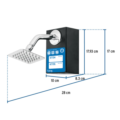 Exhibidor con regadera R-413, FOSET | EX-R-413 | 56002