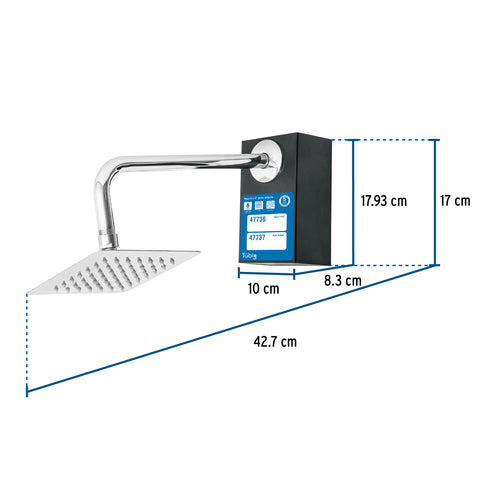Exhibidor con regadera R-414, FOSET | EX-R-414 | 56003
