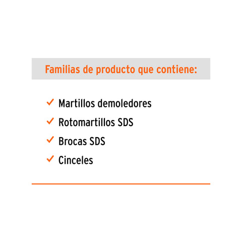 Mueble exhibidor con herramientas de demolición | R-MAQ-DE | 56009