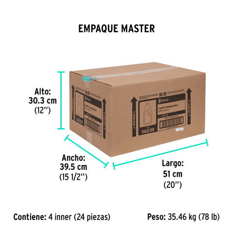 Líquido destapacaños de 946 ml, KLINTEK | LIDE-94 | 56030