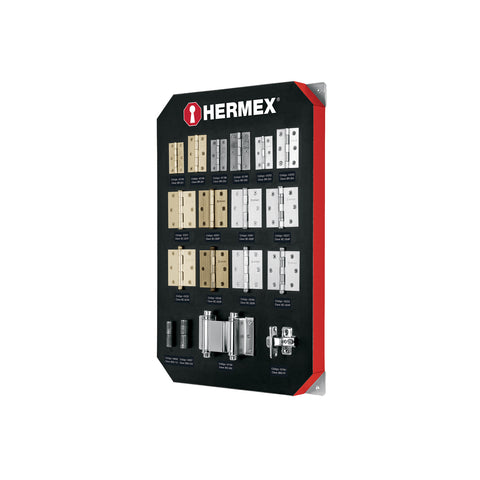 Exhibidor con bisagras, HERMEX | EX-HE-BI | 56362