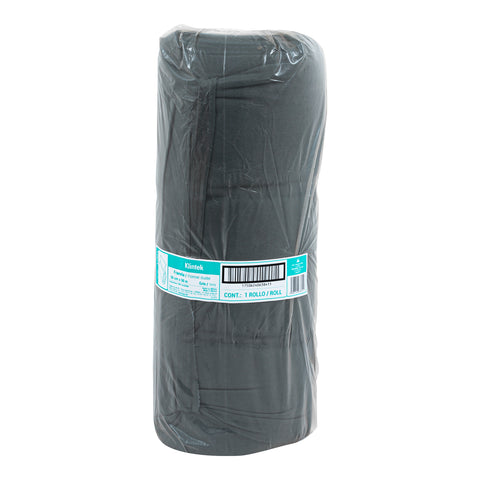 Rollo de 50 m de franela gris de algodón, KLINTEK | FRA-50G | 57003