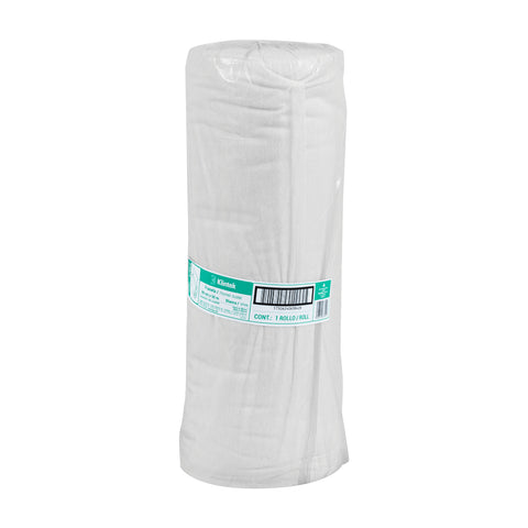Rollo de 50 m de franela blanca de algodón, KLINTEK | FRA-50B | 57004