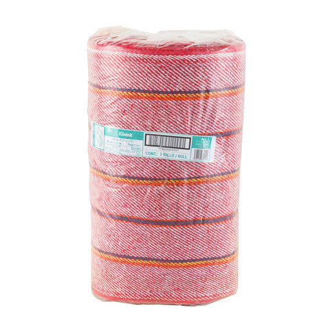 Rollo de 25 m de jerga sarga gruesa roja, KLINTEK | JER-25R | 57057