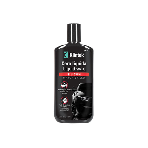 Cera líquida de silicón para auto, 473 ml, KLINTEK | EA-31 | 57088