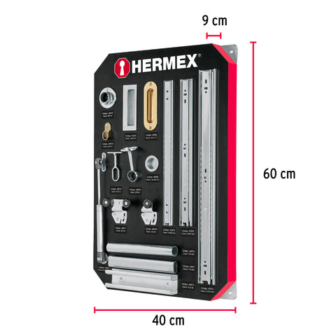 Exhibidor HERMEX de accesorios para closet | EX-HE-CLO | 57189