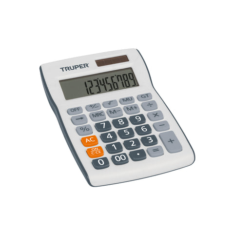 Calculadora de bolsillo, Truper | CALC-12B | 60480