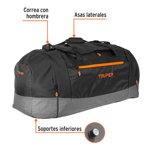 Maleta deportiva de 90 cm, Truper | BAG-90 | 61018