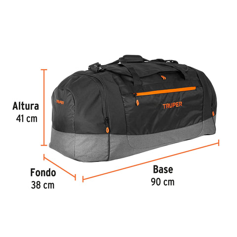 Maleta deportiva de 90 cm, Truper | BAG-90 | 61018
