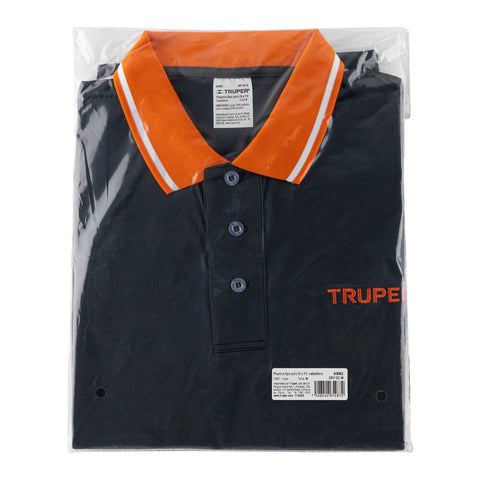 Playera polo performance para hombre, gris, M, Truper | DRY-GC-M | 61082
