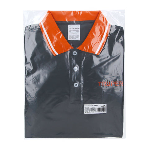 Playera polo performance para mujer, gris, M, Truper | DRY-GD-M | 61087