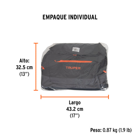 Maleta deportiva 55 cm, Truper | BAG-55 | 61095