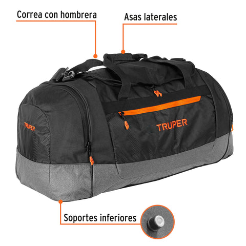 Maleta deportiva de 75 cm, Truper | BAG-75 | 61097