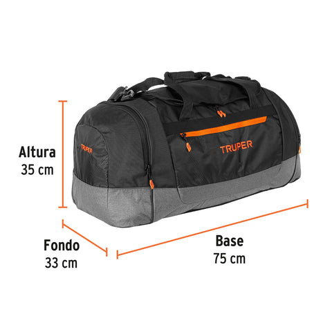 Maleta deportiva de 75 cm, Truper | BAG-75 | 61097