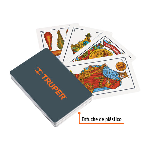 Baraja española de 40 cartas, Truper | BRJ-40 | 61138