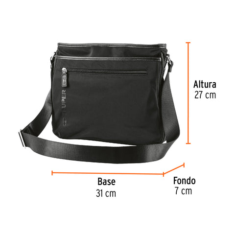 Bolso ejecutivo con 6 compartimentos, Truper | iBOL-12 | 62030