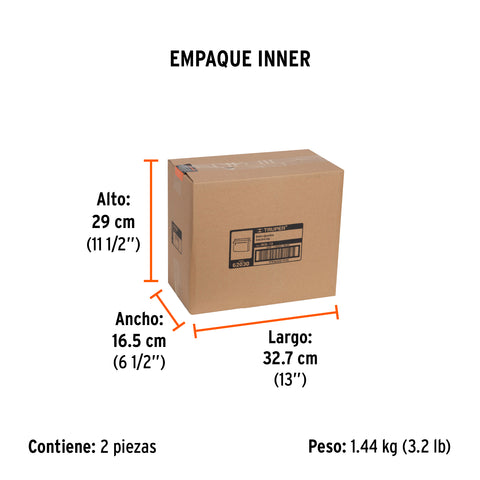 Bolso ejecutivo con 6 compartimentos, Truper | iBOL-12 | 62030