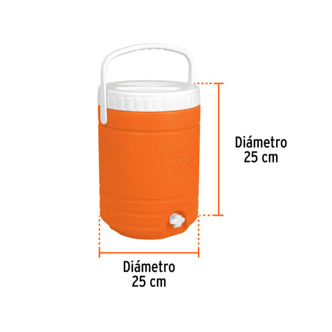 Termo con dispensador, 18 L, TRUPER | TERMO-18 | 62125