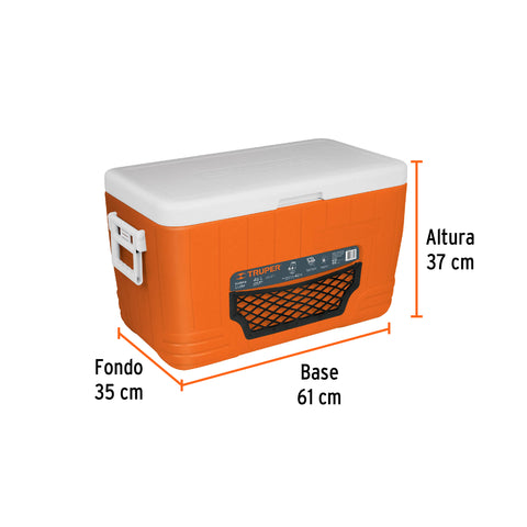 Hielera de 46 L, Truper | HIEL-46 | 62129