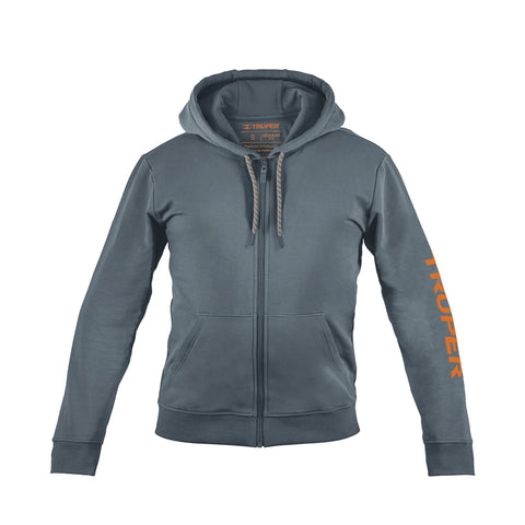Sudadera gris para caballero, talla CH, Truper | SUD-GC-CH | 65031