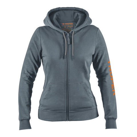 Sudadera gris para dama, talla CH, Truper | SUD-GD-CH | 65035