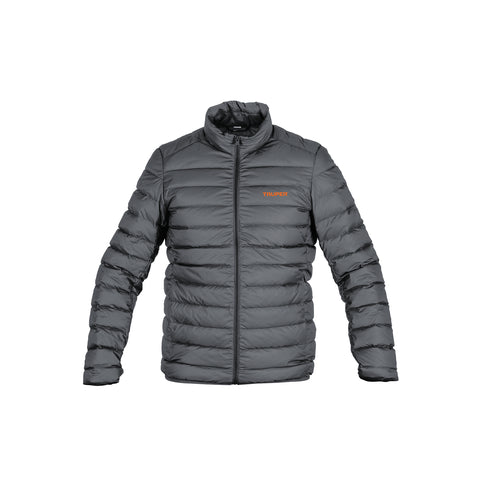 Chamarra de plumas ligera para hombre, gris, CH, TRUPER | CHAM-GC-CH | 66000