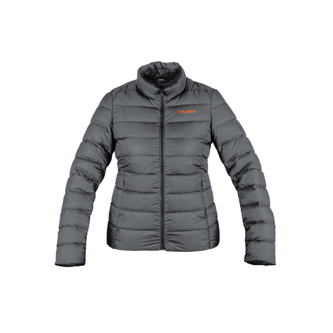 Chamarra de plumas ligera para mujer, gris, CH, TRUPER | CHAM-GD-CH | 66004