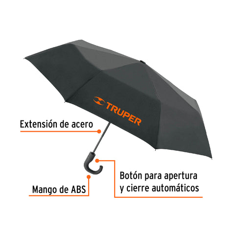 Paraguas compacto de 100 cm, Truper | PARAG-95 | 66074