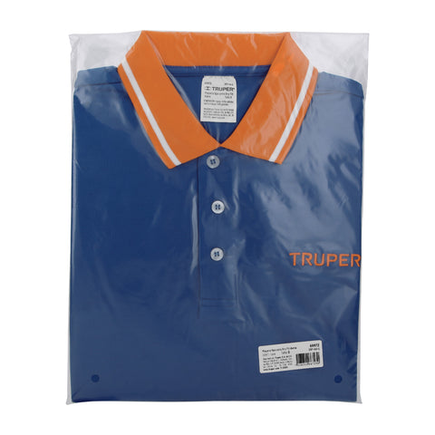 Playera polo performance para mujer, azul, G, Truper | DRY-AD-G | 69972