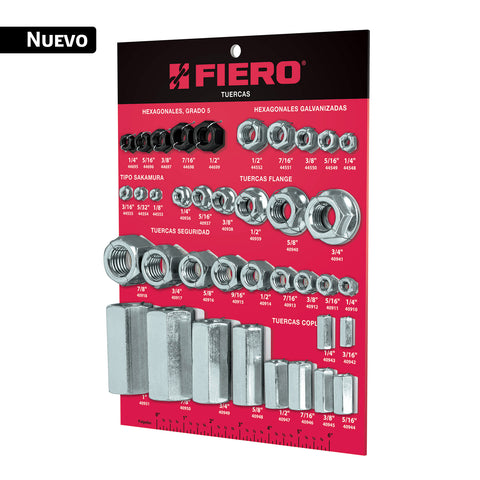 Exhibidor de tuercas, FIERO | EXF-TUE | 56018