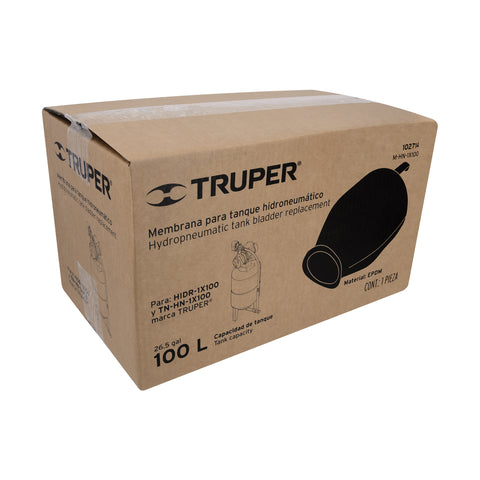 Membrana para hidroneumático HIDR-1X100, TRUPER | M-HN-1X100 | 102714