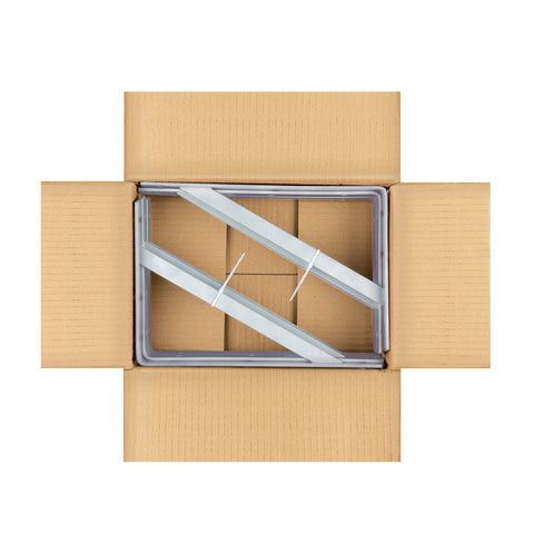 Ménsula de acero reforzado galvanizada 8 x 12', FIERO | MER-12A | 43939