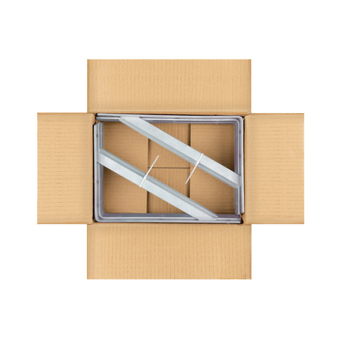 Ménsula de acero reforzado galvanizada 13 x 20', FIERO | MER-20A | 43941