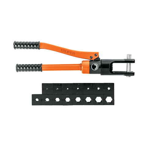 Pinza ponchadora hidráulica 16 toneladas, Truper | PPHI-16 | 104039