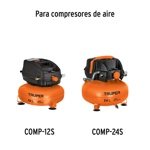 1 pata de goma para compresores Grupo 7, Truper | R82-COMP-24S | 102066