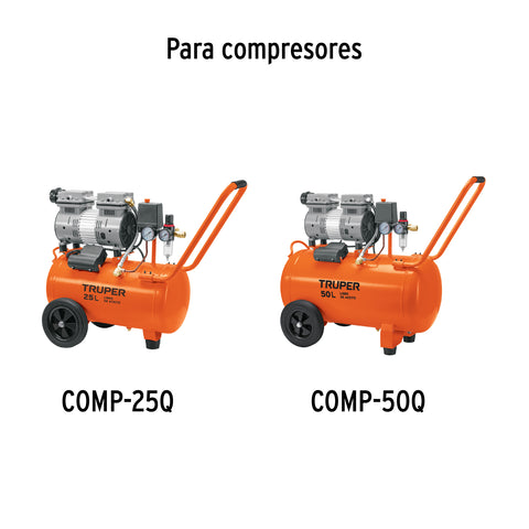 Valvula reguladora para compresores 25/50Q, Truper | VAR-COM-25/50Q | 103451