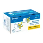 Juego de manerales de cruceta para regadera, cromo oro AQUA 5