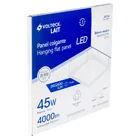 Panel LED 45W 4000K, 60x60 cm, empotrable/colgante VOLTECK 6