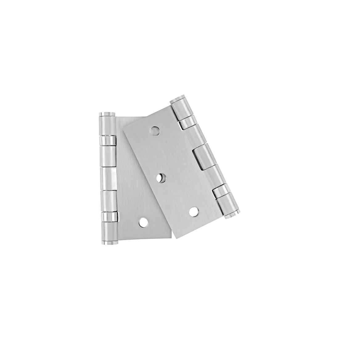 Bolsa 2 bisagras cuadradas 3', acero inox, cabeza plana