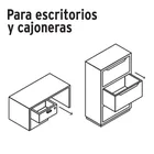 Cerradura para mueble, modelo 21, cromo, HERMEX 2