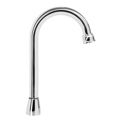 Cuello tipo bar para mezcladora de lavabo, cromo, AQUA