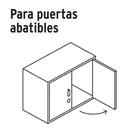 Cerradura para mueble, modelo 25, cromo, HERMEX 2