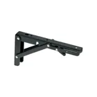 Ménsula plegable de acero negra 4' x 8', FIERO 1